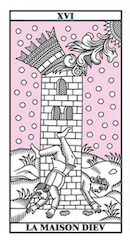 carte tarot maison dieu