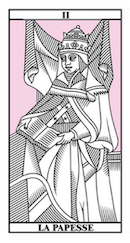 carte tarot papesse