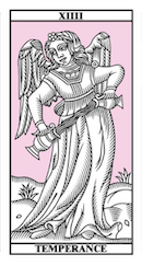 carte tarot temperence