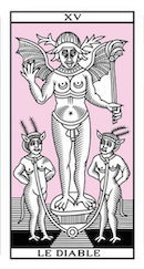 carte tarot diable