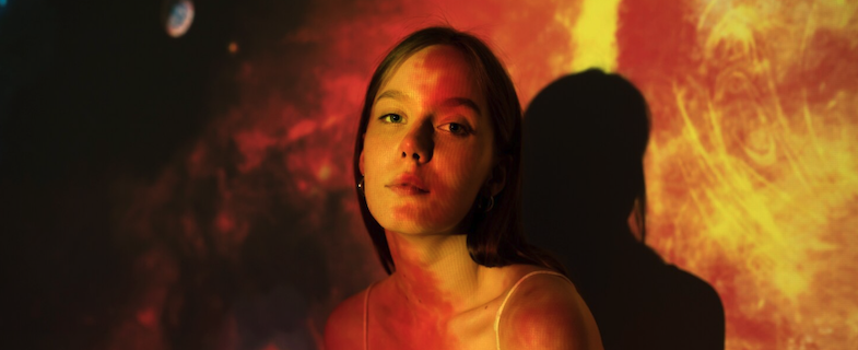 aura orange et rayonnement interieur